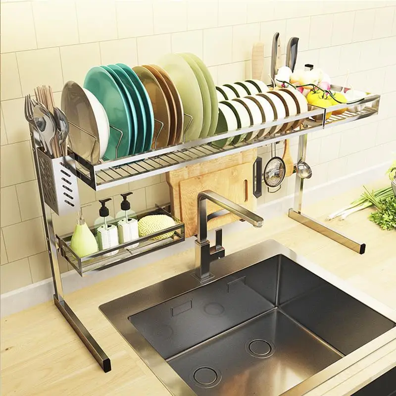И хранения Cosas De Scolapiatti Cucina Escurreplatos нержавеющая сталь Cozinha Cocina Organizador кухня шкаф