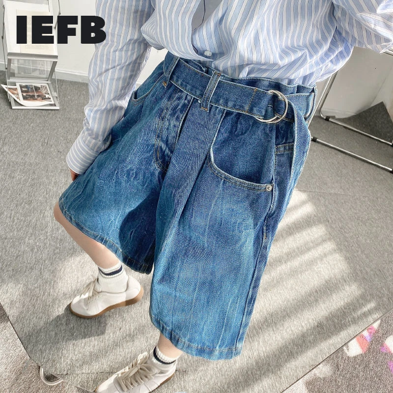 メンズジーンズショーツ ワイドレッグパンツ 膝丈 ベルト付き ヴィンテージファッション 新しい夏のコレクション22 ショートパンツ Aliexpress