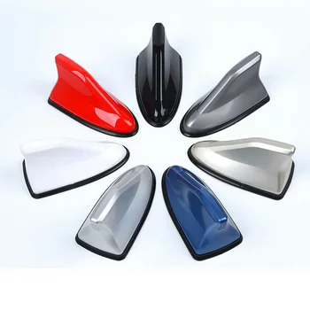 

Universal Second Generation Signal Amplifier Car Radio Aerials Shark Fin Antenna Car Roof Decoration 7 Colors