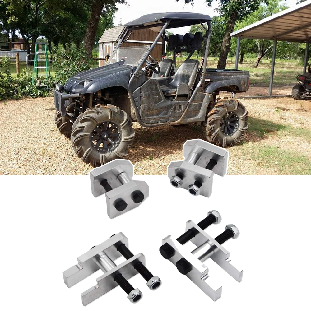 DaSen Front and Rear Suspension 2 Inches Lift Kit Fit 2004-2009 Yamaha Rhino 450 660 700 Sport SE