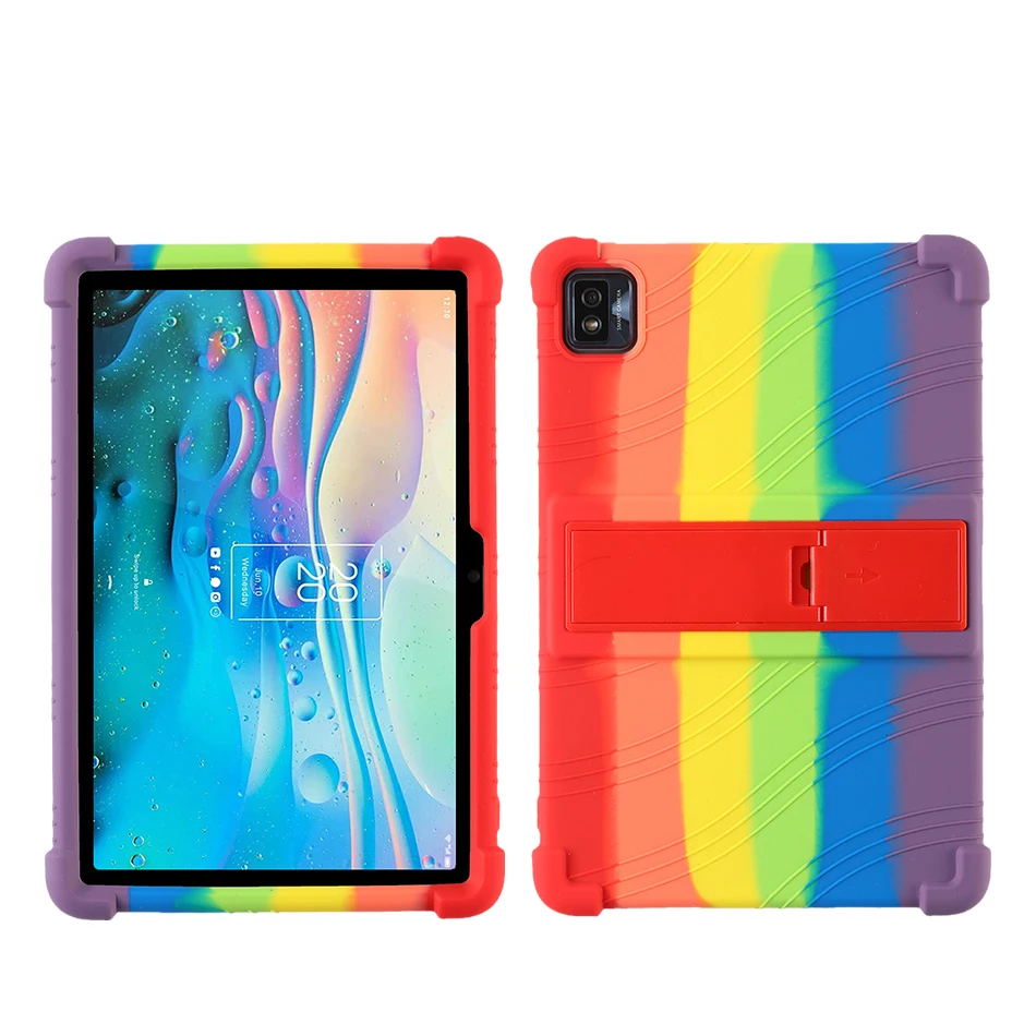 Children's Soft Silicone Stand Case for 10-Inch Tablets - Durable and Protective