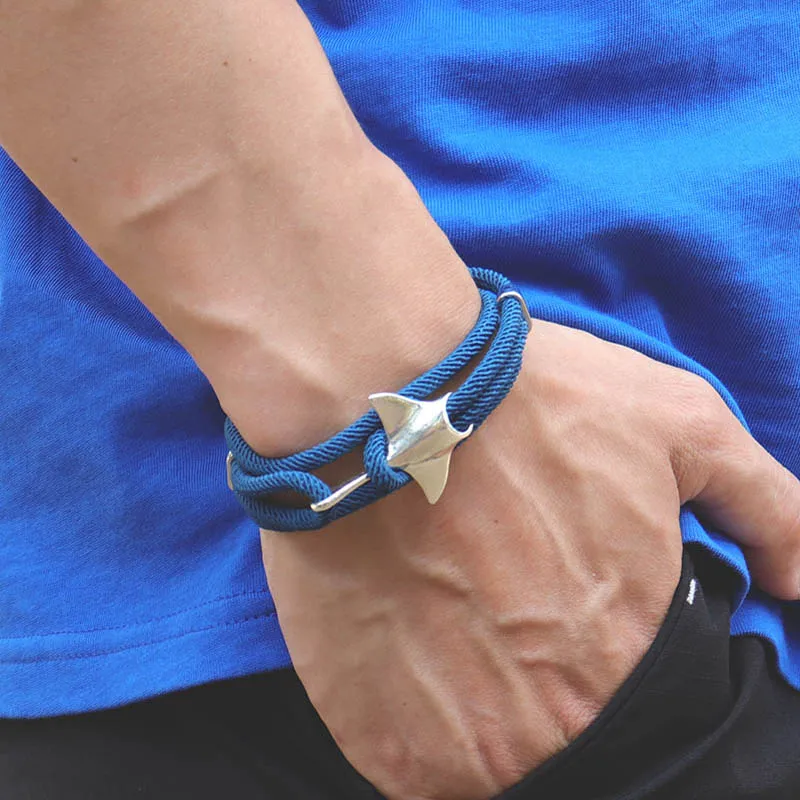 Ocean Animal Rope Bracelet Adjustable for Men and Women