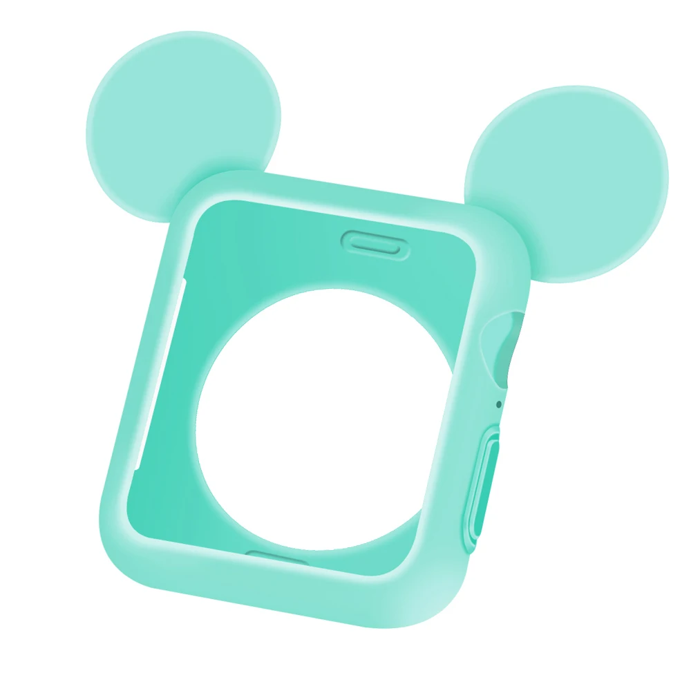 case for apple watch 4 3 2 1 5 40MM 44MM Serilabee MIc Key CUTE mouse protect Tpu cases for iwatch series 4 3/2/1/5