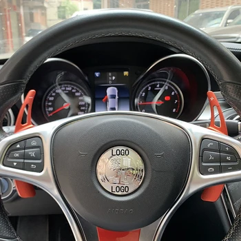 

Car Styling Steering Wheel Center Star for Mercedes Benz AMG W202 W203 W140 W210 W208 W221 C E S G Series Sticker Emblem