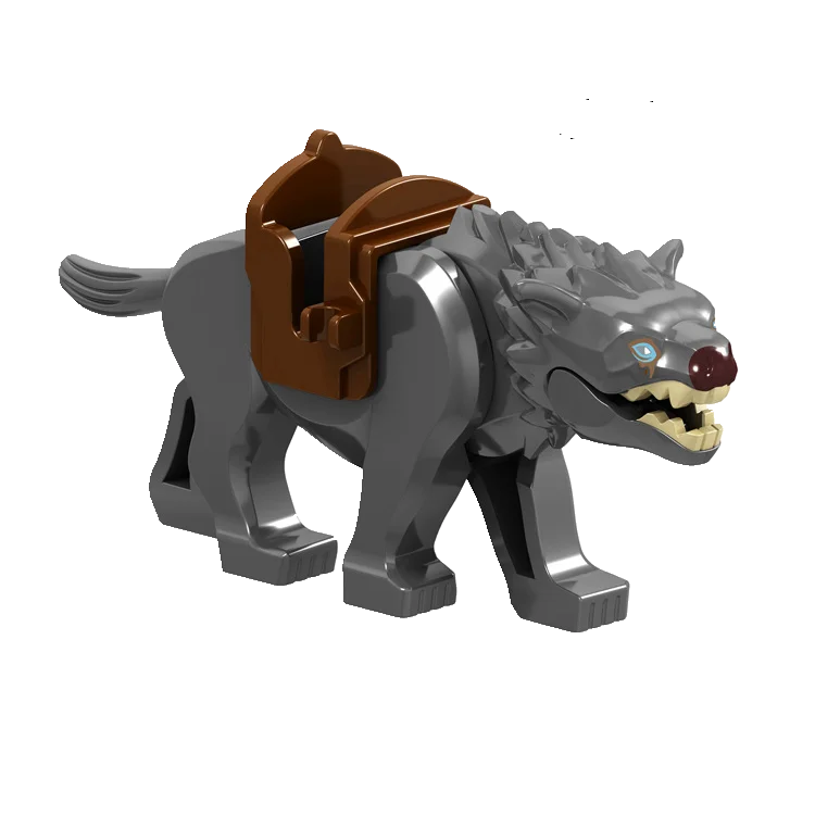 MOC Block Animals The Rabbit Bird Dog Pet Cat Model Building Blocks Toys for Children Blocks Gifts for Kids Learning Toys 24