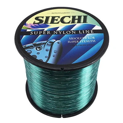 Green SIECHI лучшая 1000 м монофиламентная нейлоновая леска - Цвет: Green