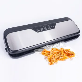 

220V Kitchen Vacuum Food Sealer Automatic Electric Food Vacuum Sealer Packaging Machine Include 10 PCS Food Seal Bags Free