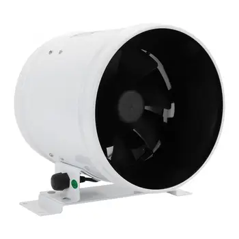 

6 Inch Attic Gable Dust Fan High Pressure 350 CFM with Adjustable Speed Controller AC 220~240V
