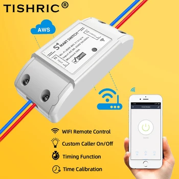 

Tuya Smart WIFI Switch Light Smart Life Smart Home Automation Relay Module DIY Timer 220V Work with Google Home Alexa Compatible