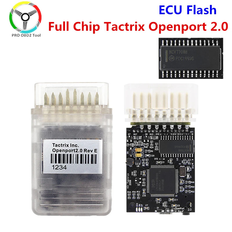 Адаптер Tactrix OBD2 для автомобилей с открытым портом 2 0 инструмент Чип ECU USB разъем OBDII