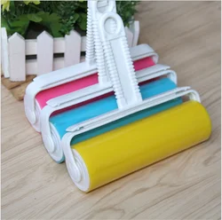 1pcs Cleaner Remover Pet Rubber Brush Home Accessory Sticking Brush Hair Picker Cleaning Reusable Roller Catcher Clothes Lint