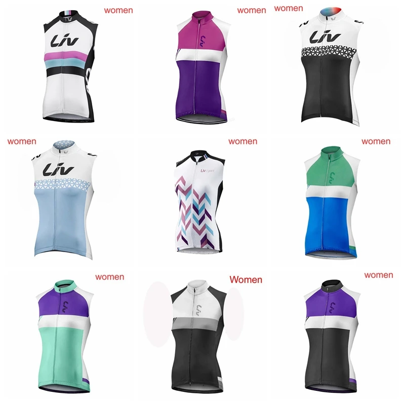 Женские майки для велоспорта летняя одежда для велосипедных гонок Ropa Ciclismo без рукавов mtb футболка для езды на велосипеде Maillot K031509