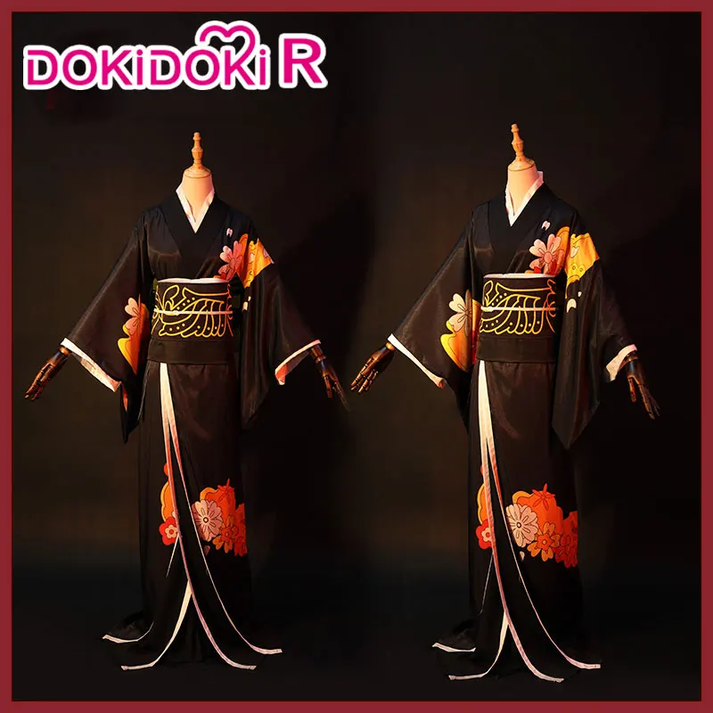 DokiDoki-R аниме демон Slayer: Kimetsu no Yaiba Косплей Костюм кибуцзи музан женское кимоно |