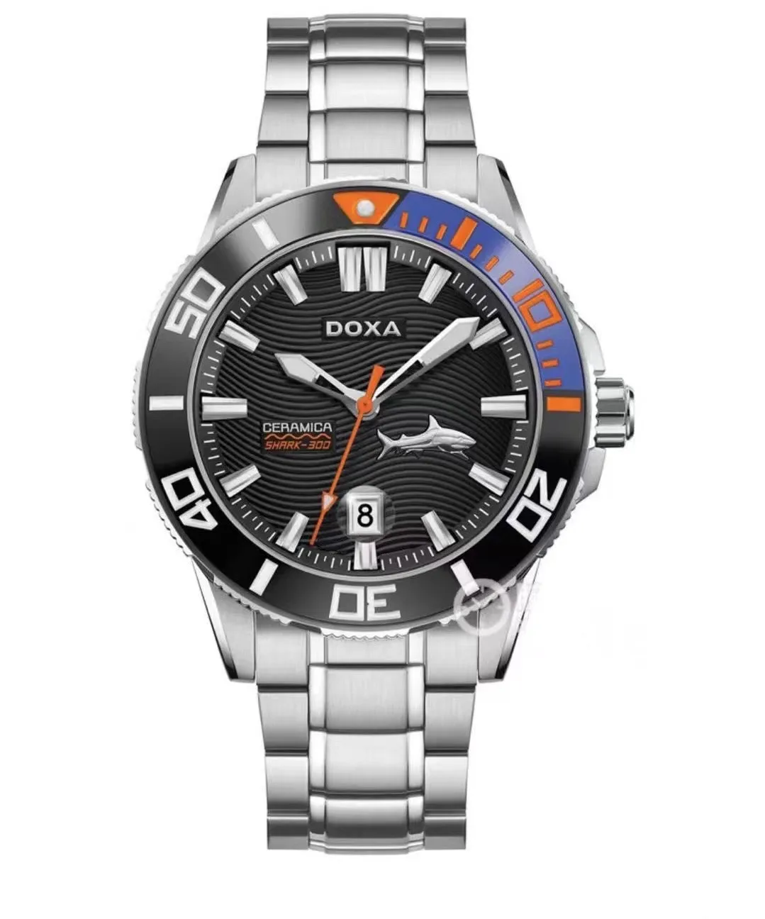 Часы DOXA Big Shark мужские из нержавеющей стали брендовые Роскошные светящиеся