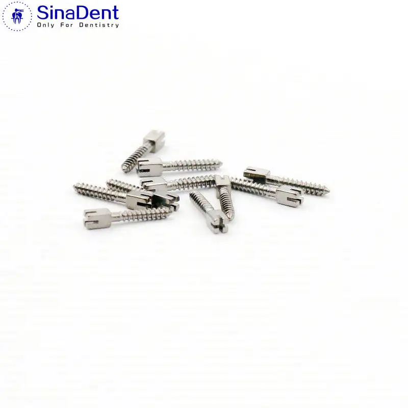 Dental Gold Plated Screw Post 120pcs Dental Screw Post Dental Supplies Root Canal
