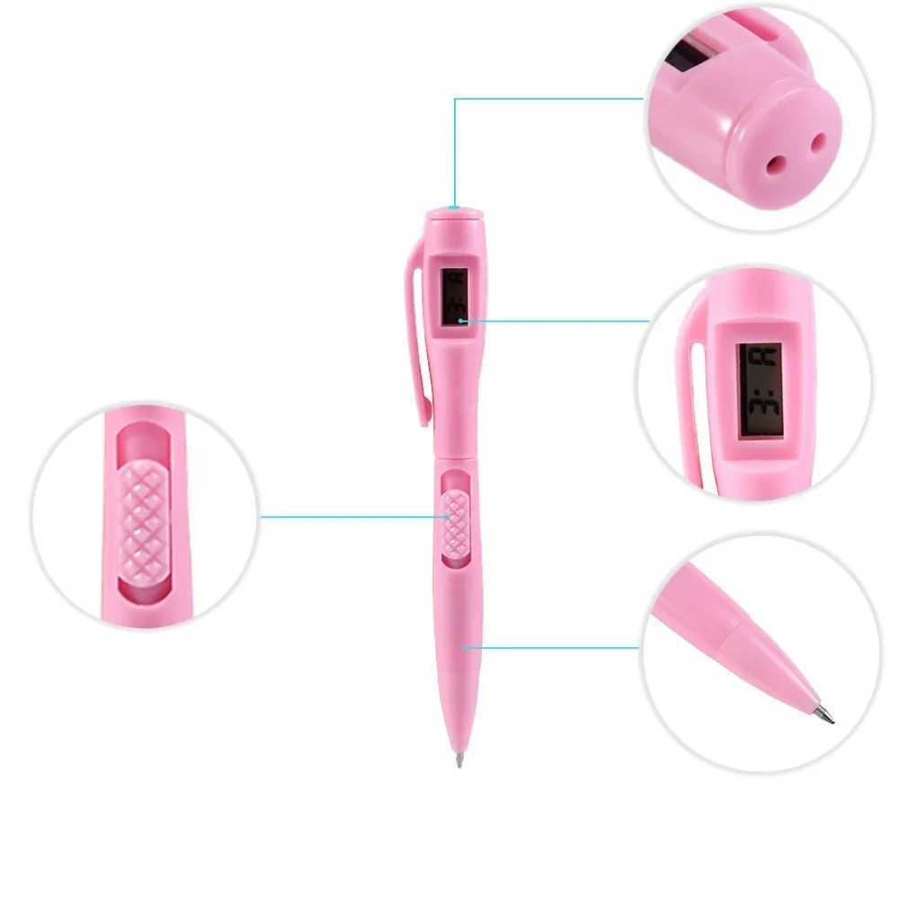 Digital Watch Ballpoint Pen Electronic Clock Student Test Pen Stationery Servants Private Dedicated Test For Office School