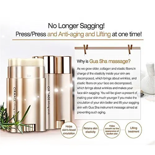 Горячая Maxclinic Cirmage Lifting Stick 23 г против морщин Красота лица очиститель для лица кисти для мытья