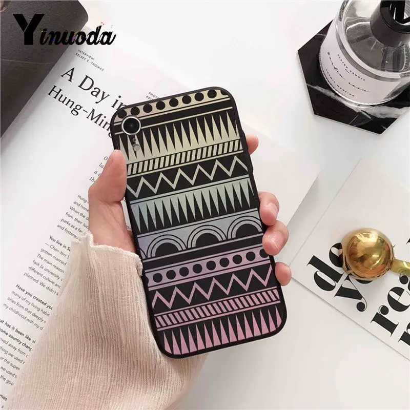 Pastel Tribal Aztec Triangle On Nebula