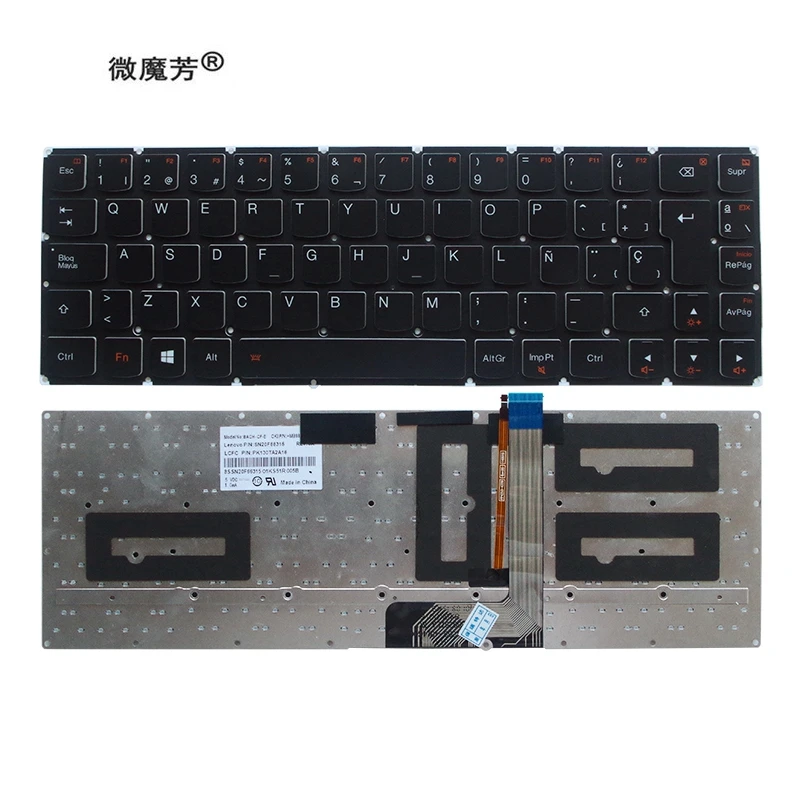 

LA/SP новая клавиатура для ноутбука Lenovo YOGA 3 PRO 13 1370 SN20F66334 подсветка