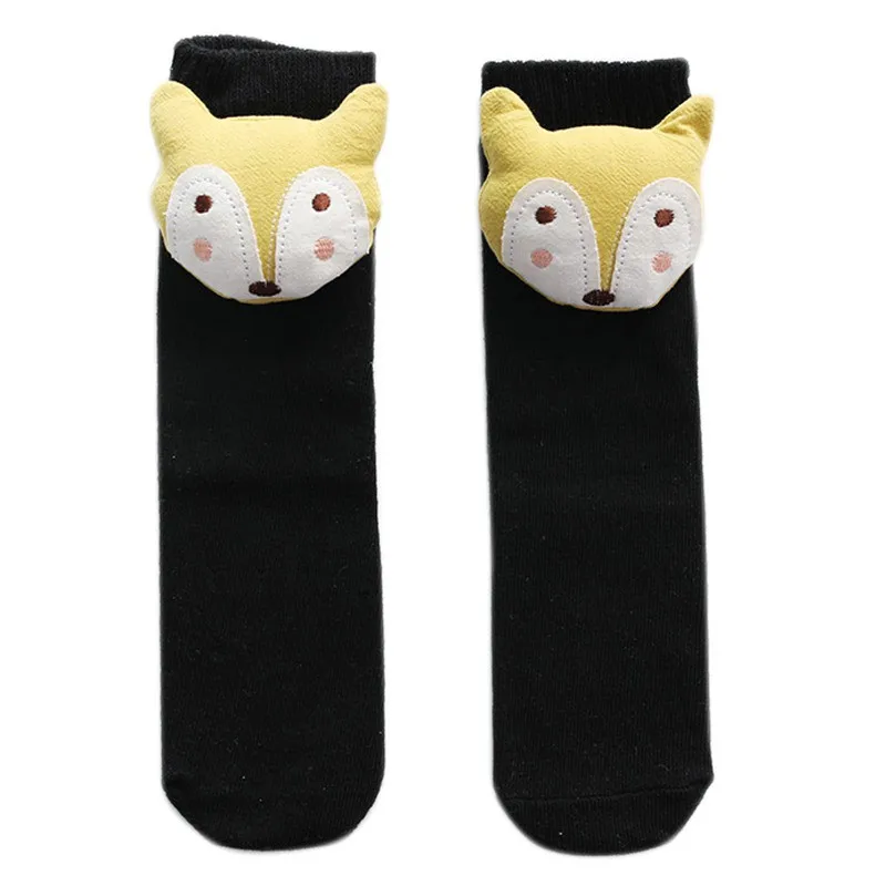 Baby Girl Cute Cute Cartoon Socks Tights Candy Color Cotton Long Socks Party Infant Children Soft Crib Leg Warmer Pads