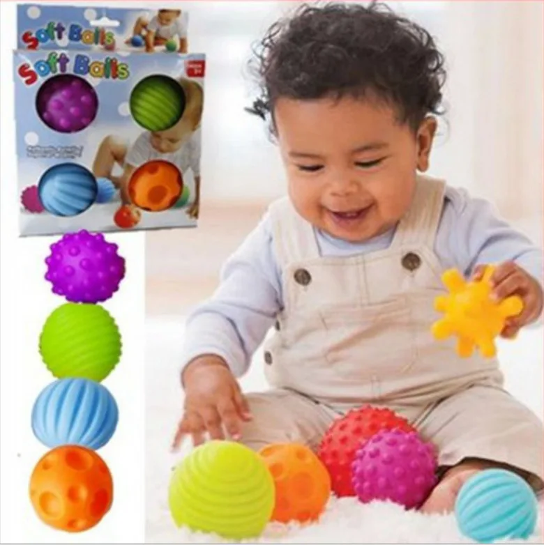Игрушки для малышей, игрушки для детей, игрушки для детей, 7 см, ручная ловля, игрушка с зажимом, мяч, сенсорный, массажный, волнистый, волнистый, моллярный мяч