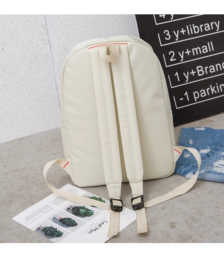Комплект из 4 предметов мода рюкзак Для женщин для отдыха Back Pack Япония дамы рюкзак Повседневное Для женщин девочек-подростков Классический Рюкзак Школьный Сумки