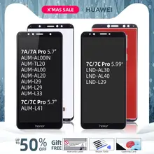 Дисплей для HUAWEI Honor 7A / 7A Pro / 7C / 7C Pro LCD в сборе с тачскрином ldn-l29 aum-l29 Черный белый золотой