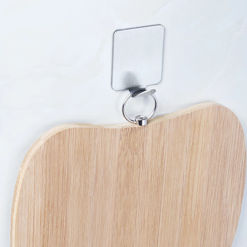 Stainless Steel Self Adhesive Wall Hook Wall Mount Coat Towel Robe Hanger Rack