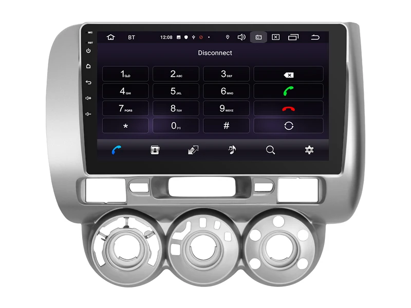 OTOJETA Android 10 2.5D экран Автомобильный Радио плеер для Honda FIT JAZZ RHD 06 08 bluetooth Мультимедиа