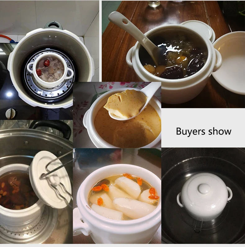 Керамическая плита вода мультяшная чашка керамический горшок для молока суп горшок детское паровое судно с крышкой Размер мультяшная чашка для готовки супа горшки и сковородки набор