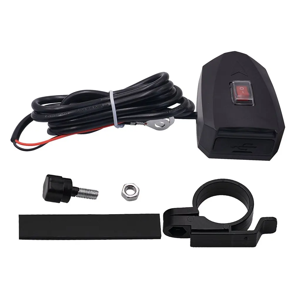 Cs-758B1Cs-758B1 зарядное устройство 12 Вт с двумя usb-разъемами 12-24 В для мотоцикла высокой