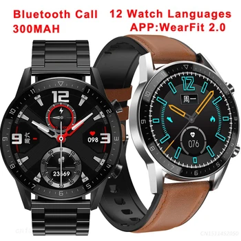 

Smart Watch Men Bluetooth Call IP68 Waterproof Heart Rate Blood Pressure Oxygen Sports Women Smartwatch PK L13 DT95