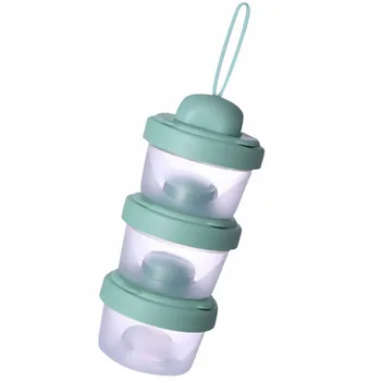 

1Pc 3 Layers Box Fine Safe Nice Container Case Dispenser Milk Powder Box