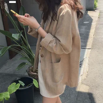 

Long Sleeve Women Blazer Coats Fashion Pockets Office Ladies Jacket Spring Fashion Suit Coats Female Casual 2020 New Blazers