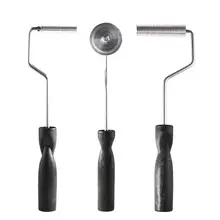 3 шт. FRP щетка для инструментов, алюминиевый ролик для размораживания, аксессуары для инструментов, инструменты для украшения малярного ролика