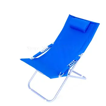 

Bx Recliner Folding Leisure Chair Siesta Chair Nap Chair Canvas Simple Sun Beach Chair Outdoor Moon Chair