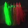 50 pieces Soft Lure Rubber Squid Skirts Octopus Saltwater Soft  Fishing Bait Tuna Sailfish Baits Mix Colors Fit for Crank Hook ► Photo 2/6