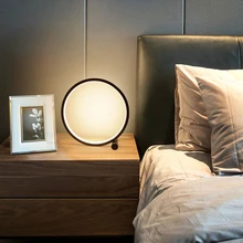 

High Quality LED Night Light Round Acrylic Lamp Light Touch Control Dimmable Bedside Lamp Children's Lights Night Lamp for Home