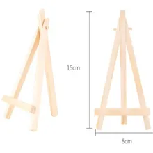 8*15cm Wooden mini easel Stands Table Card Stand holder Small Picture Display Stand for Home Party Wedding Decoration Easel portable artist wooden easel watercolor easel gouache frame oil paint wood stand wedding table card stand display holder party