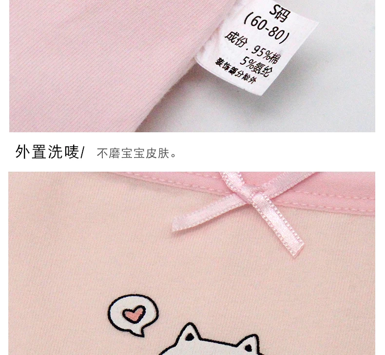 3pieces children boxer Girls panties girls kids underwear cute pink Modern Christmas deer winter new baby baby girl boxer shorts