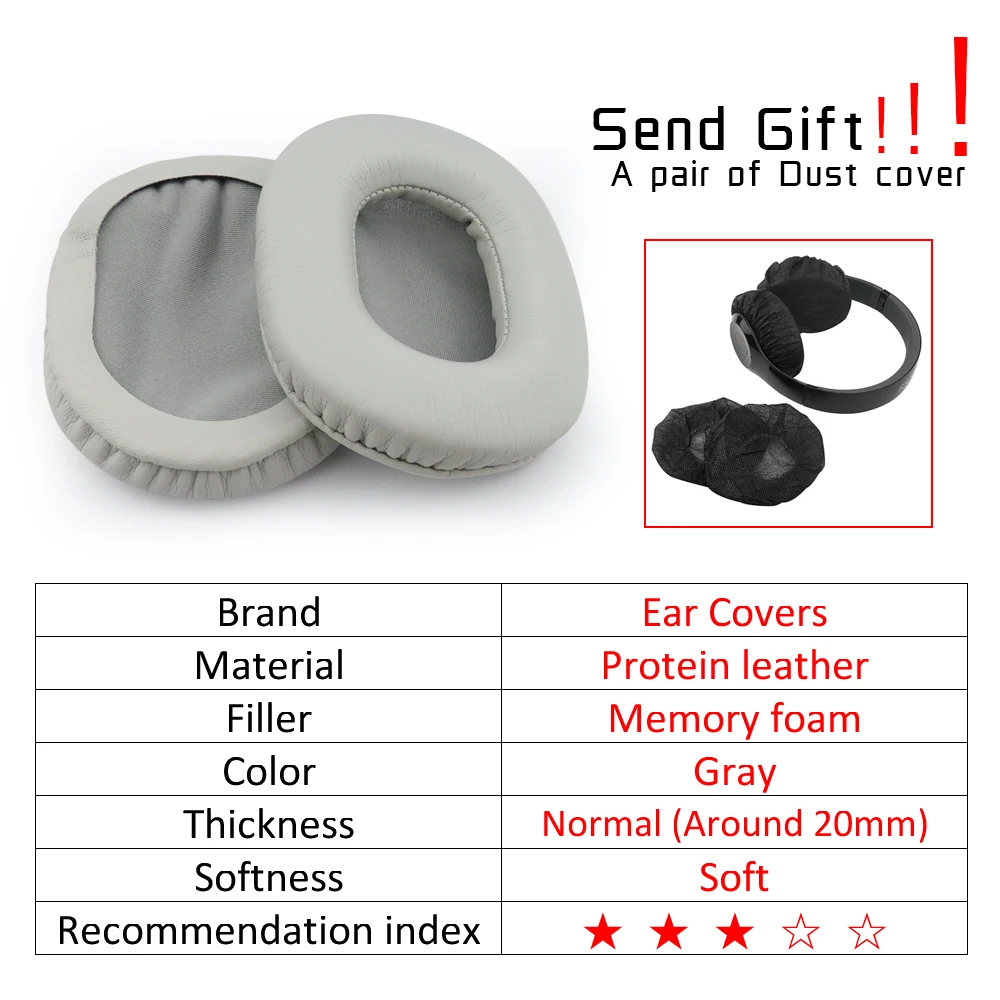 SONY MDR-M1ST ヘッドホン イヤーパッド追加 Sony mdr m1st MDR-M1STヘッドフォン交換用イヤパッド用イヤー
