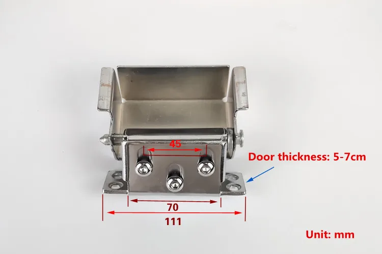 90 градусов Противоугонная для двери Скрытая для двери скрытая дверь утолщенная дверная зона товарный корпус железная дверная петля
