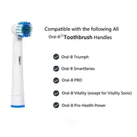 20pcs Replacement Brush Heads For Oral-B Toothbrush Heads Advance Power/Pro Health Electric Toothbrush Heads 2