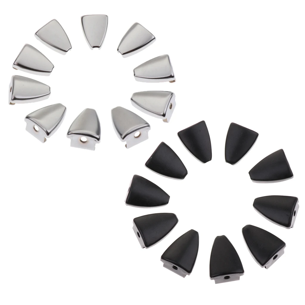 10 Pieces Iron Triangle Shape Drum Claw Hook for Bass Snare Drum Parts