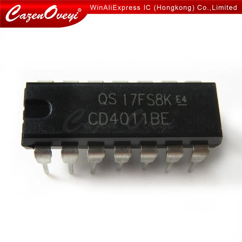 10pcs/lot CD4020BE CD4023BE CD4011BE CD4013BE CD4015BE CD4017BE CD4021BE CD4024BE CD4026BE CD4027BE DIP | Электронные компоненты