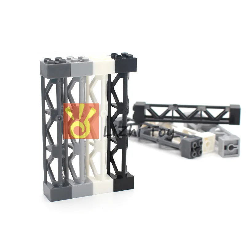 Блоки MOC 2x2x10 балка треугольные вертикальные сделай сам развивающие блоки кирпичи