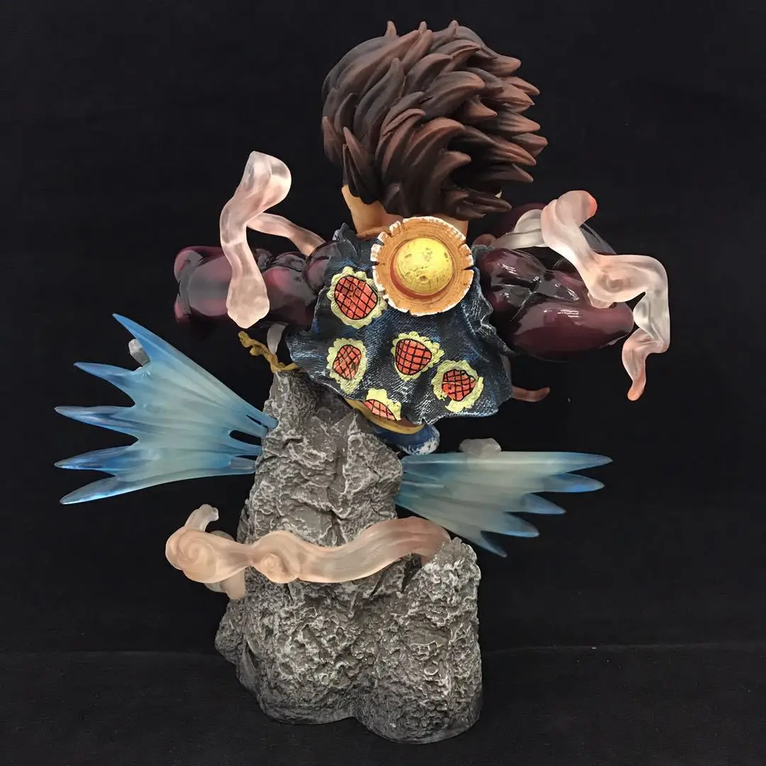 

Anime One Piece Fourth Gear Luffy Garage Kit Model Decoration Doll 4 Fourth Gear Battle Form Luffy