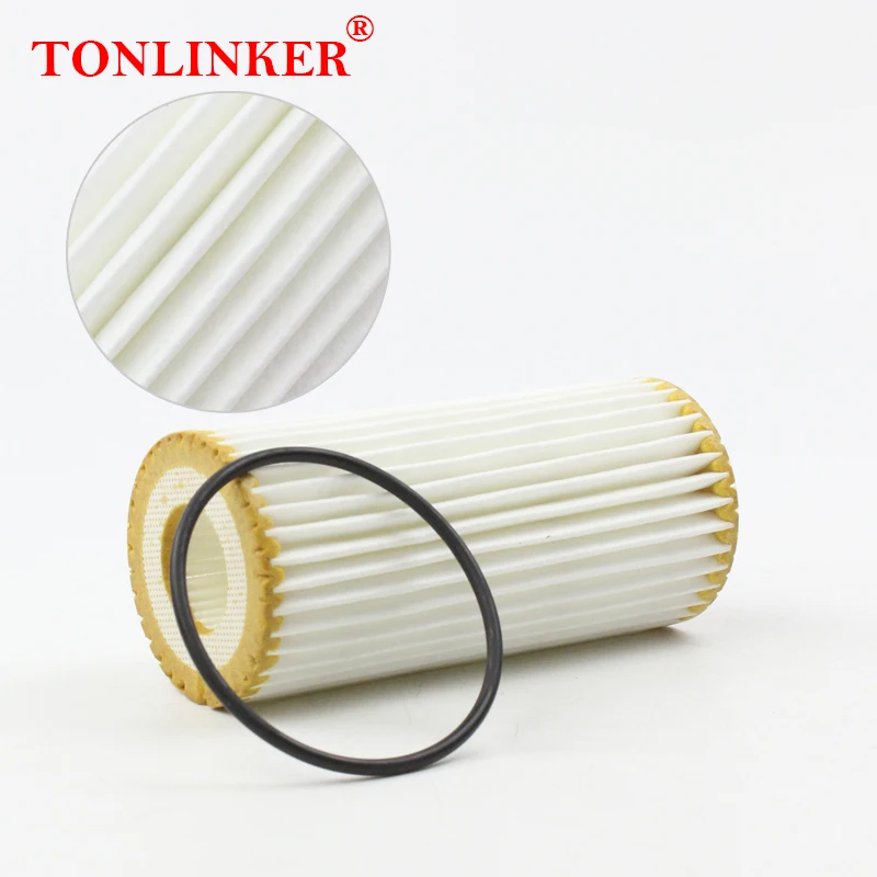 Car Oil Filter TONLINKER Oil Filter 06L115562B For Audi Q5 FY 2.0 45TFSI Quattro Q5Sportback 2017 2018