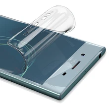 Защитная пленка на весь экран для sony Xperia XZ4 XA3 1 10 5 XZ3 XZ XZ2 Premium XZ1 Compact XA2 Plus ультра силиконовая Гидрогелевая пленка
