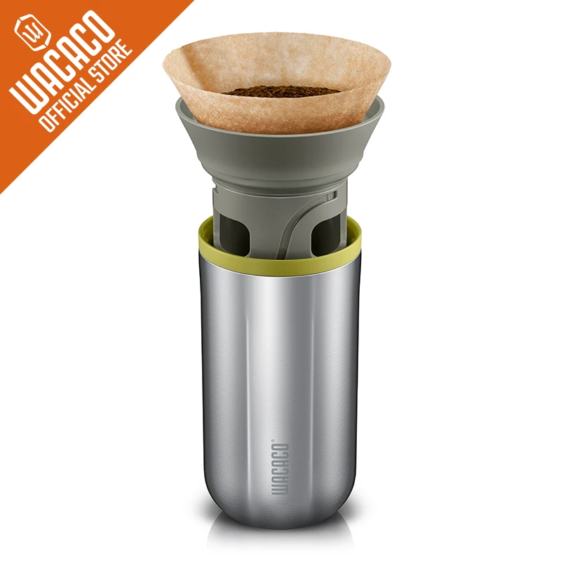 WACACO Cuppamoka Кофе горшок Портативный капельного тем самым позволяя зернам
